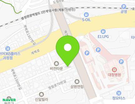 1310-23 Gyebaek-ro, Seo-gu, Daejeon, Republic of Korea Map