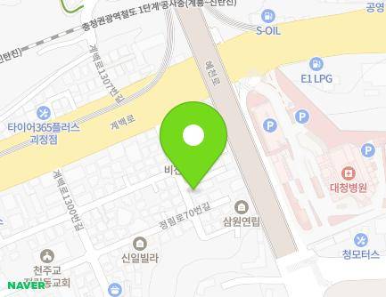 1310-35 Gyebaek-ro, Seo-gu, Daejeon, Republic of Korea Map