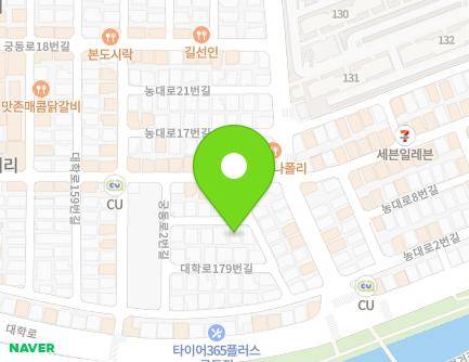 15-3 Daehak-ro 179beon-gil, Yuseong-gu, Daejeon, Republic of Korea Map