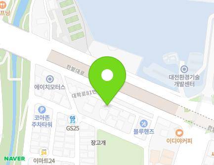 32-21 Daehak-ro 81beon-gil, Yuseong-gu, Daejeon, Republic of Korea Map