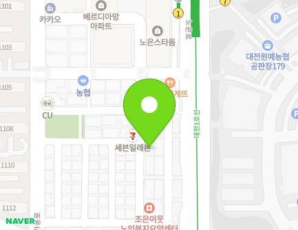 27-24 Wanggabong-ro 2beon-gil, Yuseong-gu, Daejeon, Republic of Korea Map