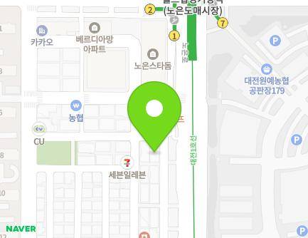 69 Wanggabong-ro 2beon-gil, Yuseong-gu, Daejeon, Republic of Korea Map