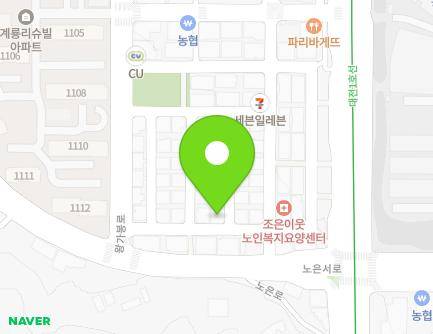19-1 Wanggabong-ro 2beon-gil, Yuseong-gu, Daejeon, Republic of Korea Map