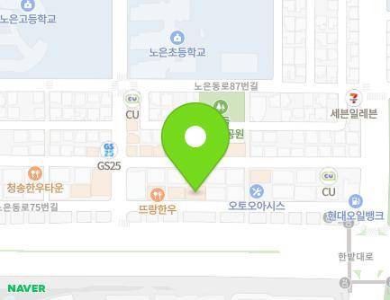 38 Noeundong-ro 75beon-gil, Yuseong-gu, Daejeon, Republic of Korea Map