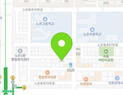 102-22 Noeundong-ro 75beon-gil, Yuseong-gu, Daejeon, Republic of Korea Map
