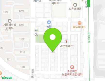 11-18 Wanggabong-ro 2beon-gil, Yuseong-gu, Daejeon, Republic of Korea Map