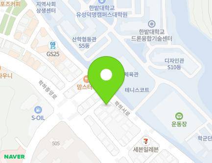 126 Hakhaseo-ro, Yuseong-gu, Daejeon, Republic of Korea Map