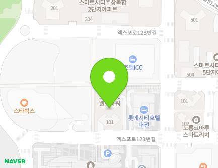 27-22 Expo-ro 123beon-gil, Yuseong-gu, Daejeon, Republic of Korea Map