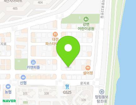 30-5 Munji-ro 316beon-gil, Yuseong-gu, Daejeon, Republic of Korea Map