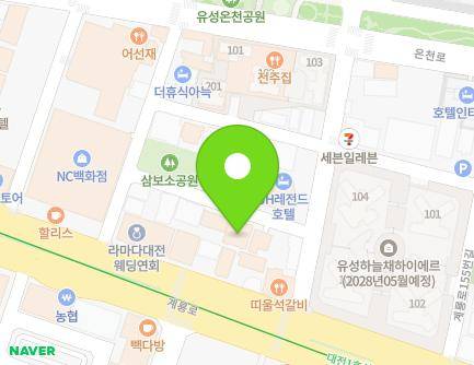 13-11 Gyeryong-ro 141beon-gil, Yuseong-gu, Daejeon, Republic of Korea Map