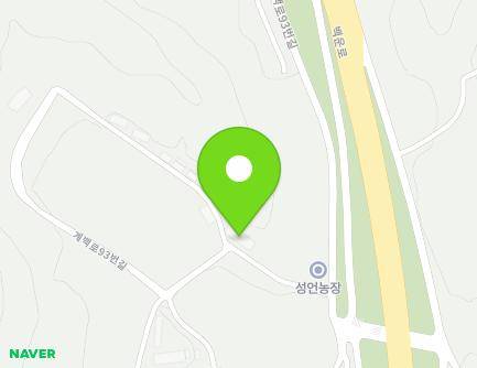 443 Gyebaek-ro 93beon-gil, Yuseong-gu, Daejeon, Republic of Korea Map