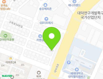 46 Gujeuk-ro 52beon-gil, Yuseong-gu, Daejeon, Republic of Korea Map