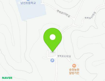 241 Gyebaek-ro 93beon-gil, Yuseong-gu, Daejeon, Republic of Korea Map