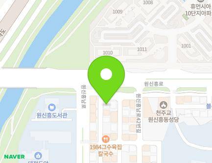 5-36 Wonsinheungnam-ro 42beon-gil, Yuseong-gu, Daejeon, Republic of Korea Map