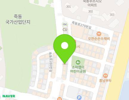 5-11 Jukdong-ro 279beon-gil, Yuseong-gu, Daejeon, Republic of Korea Map