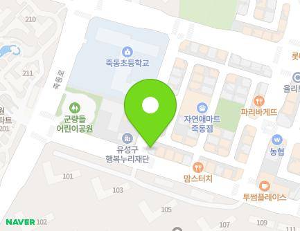 62 Jukdong-ro 298beon-gil, Yuseong-gu, Daejeon, Republic of Korea Map