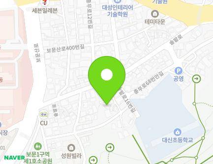 2-22 Solbat-ro 16beon-gil, Jung-gu, Daejeon, Republic of Korea Map