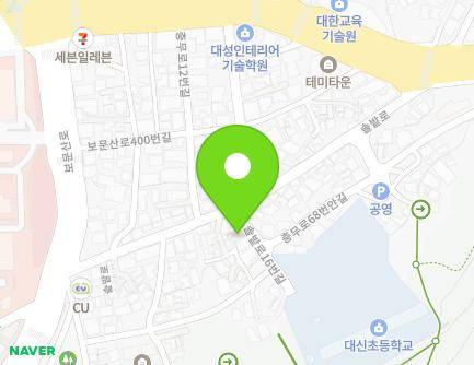 4 Solbat-ro 16beon-gil, Jung-gu, Daejeon, Republic of Korea Map