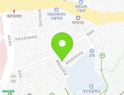 7 Solbat-ro 16beon-gil, Jung-gu, Daejeon, Republic of Korea Map