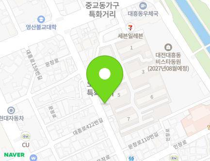 120 Munchang-ro, Jung-gu, Daejeon, Republic of Korea Map