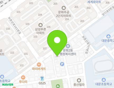 22-22 Bomunsan-ro 177beonan-gil, Jung-gu, Daejeon, Republic of Korea Map