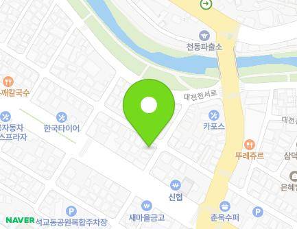 132 Bomun-ro 47beon-gil, Jung-gu, Daejeon, Republic of Korea Map