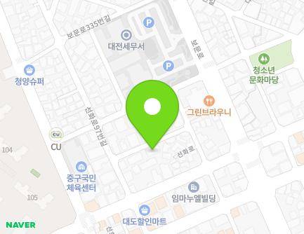 14-12 Seonhwa-ro 97beon-gil, Jung-gu, Daejeon, Republic of Korea Map