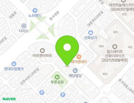 605 Daejong-ro, Jung-gu, Daejeon, Republic of Korea Map