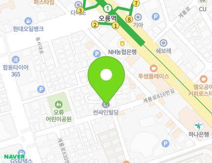 32-4 Gyeryong-ro 816beon-gil, Jung-gu, Daejeon, Republic of Korea Map