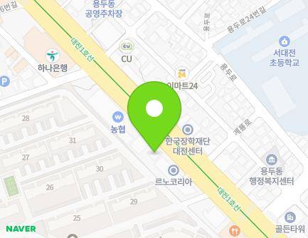 842 Gyeryong-ro, Jung-gu, Daejeon, Republic of Korea Map