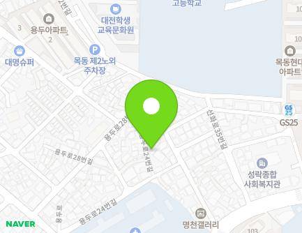 31-16 Yongdu-ro 24beon-gil, Jung-gu, Daejeon, Republic of Korea Map