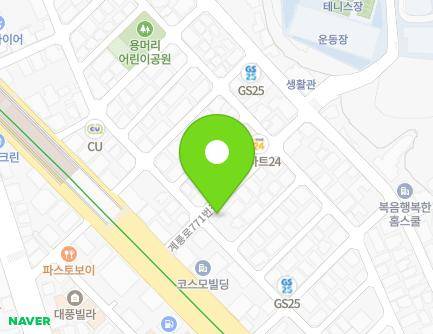 14 Gyeryong-ro 771beon-gil, Jung-gu, Daejeon, Republic of Korea Map