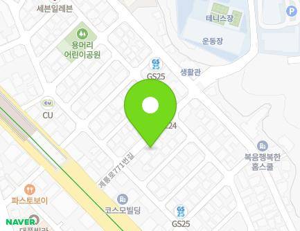 22 Gyeryong-ro 771beon-gil, Jung-gu, Daejeon, Republic of Korea Map