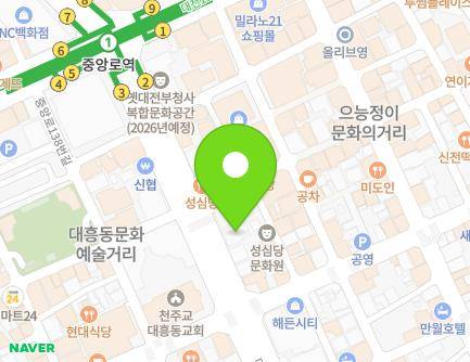 476 Daejong-ro, Jung-gu, Daejeon, Republic of Korea Map