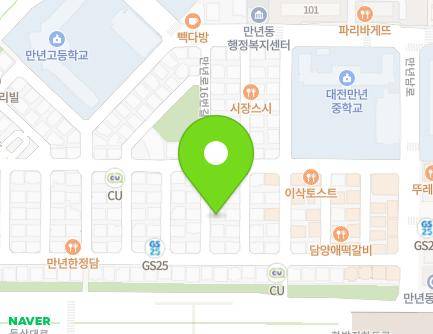 31 Mannyeon-ro 16beon-gil, Seo-gu, Daejeon, Republic of Korea Map
