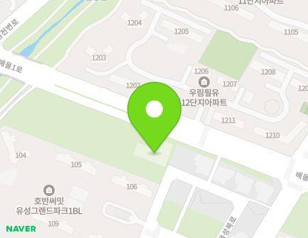 118 Baeul 1-ro, Yuseong-gu, Daejeon, Republic of Korea Map