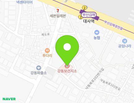 76 Nakdongbuk-ro 102beon-gil, Gangseo-gu, Busan, Republic of Korea