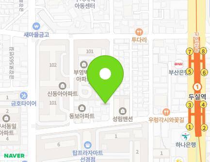 84 Dusil-ro 15beon-gil, Geumjeong-gu, Busan, Republic of Korea Map