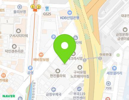 16 Jungang-daero 1805beon-gil, Geumjeong-gu, Busan, Republic of Korea Map