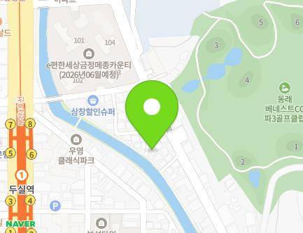 15 Geumdan-ro 99beon-gil, Geumjeong-gu, Busan, Republic of Korea Map