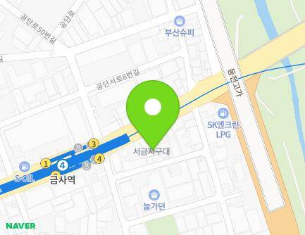 12-16 Bansong-ro 490beon-gil, Geumjeong-gu, Busan, Republic of Korea Map