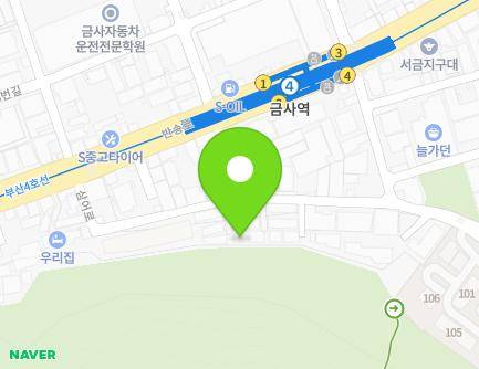 231-5 Sameo-ro, Geumjeong-gu, Busan, Republic of Korea Map