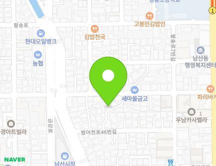 11-9 Beomeocheon-ro 46beon-gil, Geumjeong-gu, Busan, Republic of Korea Map
