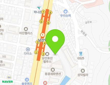 2020-1 Jungang-daero, Geumjeong-gu, Busan, Republic of Korea Map