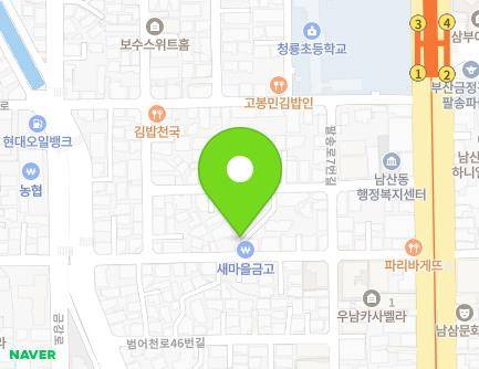 25-1 Beomeocheon-ro 52beon-gil, Geumjeong-gu, Busan, Republic of Korea Map