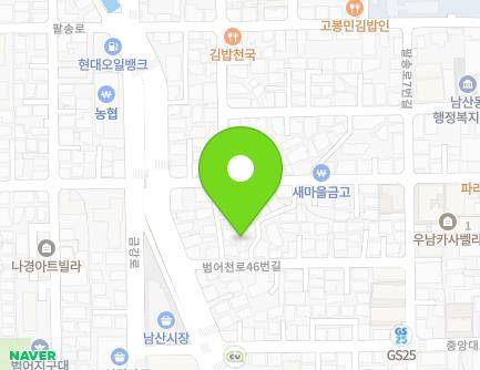 11-3 Beomeocheon-ro 46beon-gil, Geumjeong-gu, Busan, Republic of Korea Map