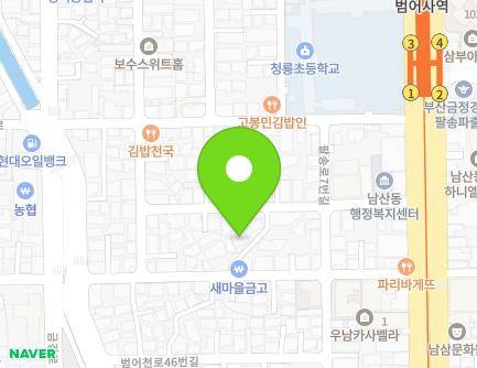 25-3 Beomeocheon-ro 52beon-gil, Geumjeong-gu, Busan, Republic of Korea Map