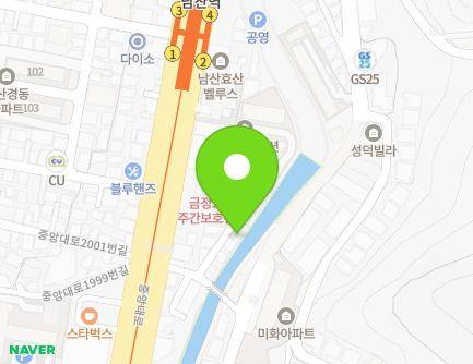 2000-14 Jungang-daero, Geumjeong-gu, Busan, Republic of Korea Map