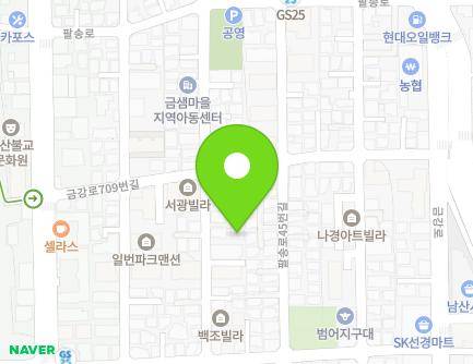 39-2 Palsong-ro 53beon-gil, Geumjeong-gu, Busan, Republic of Korea Map