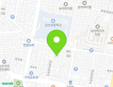 43-6 Jungang-daero 1985beon-gil, Geumjeong-gu, Busan, Republic of Korea Map